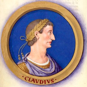 Description of the Twelve Caesars with Their Figures 5-Claudius by Jean Bourdichon